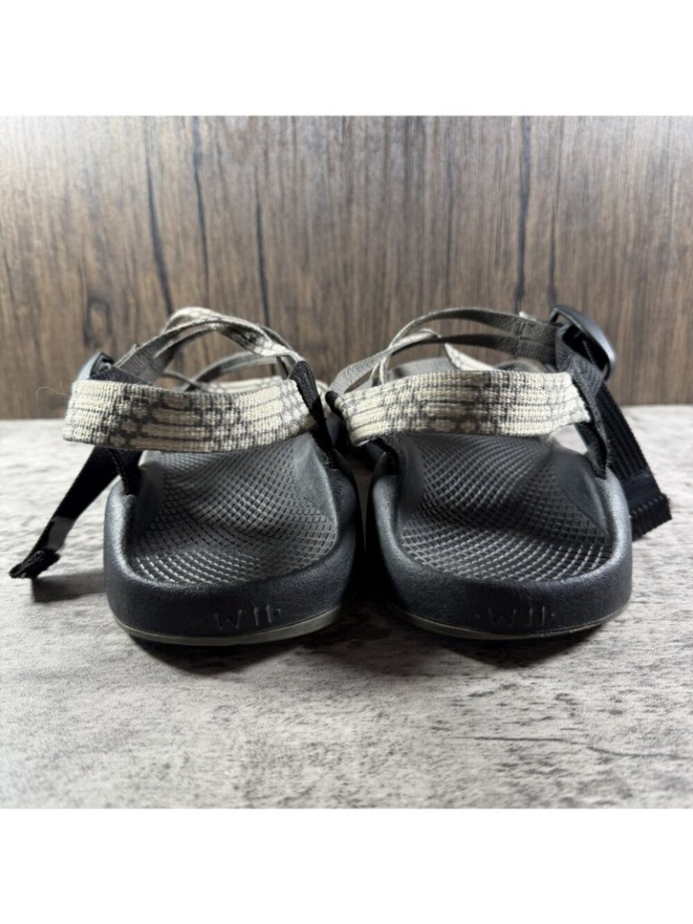 Chaco Women's ZX/2 Yampa hiking sports sandals in Light Beam Gray Size 11 - Picture 6 of 9